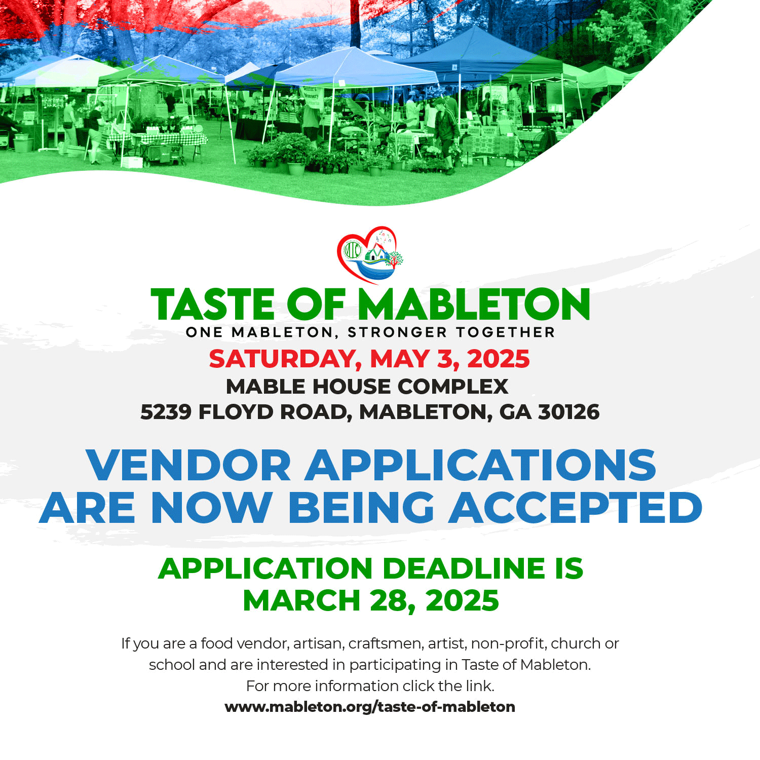 Taste of Mableton Festival - now accepting vendor applications